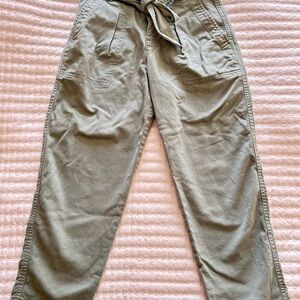 LOFT Women's Olive Straight Leg Pants